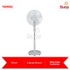 Toshiba 16 Inch Stand Fan With Timer F-LSA10(W)MY