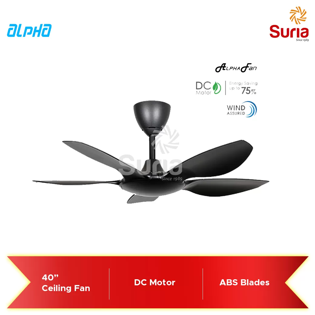 Alpha 40 Ceiling Fan 5 Blades Ax60 5b 40 Mab