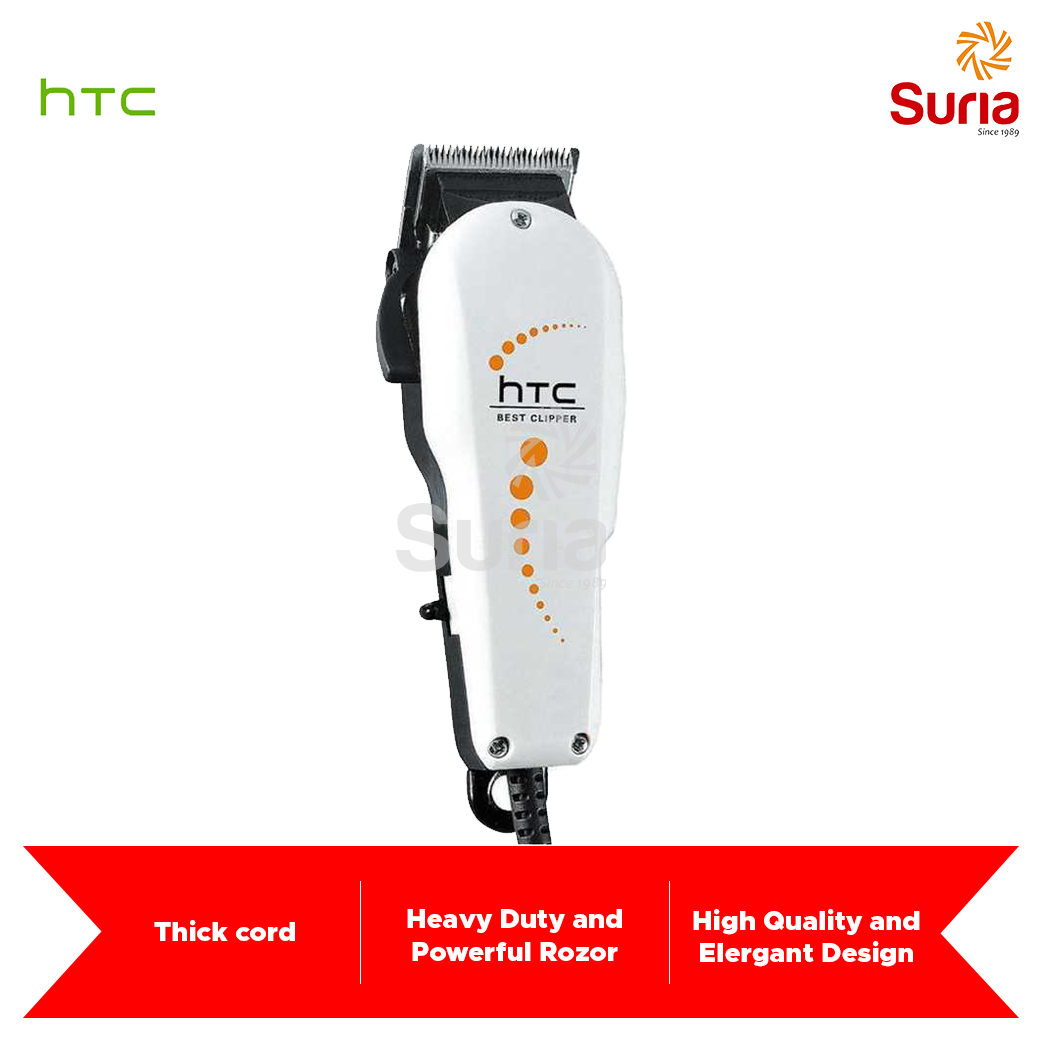 HTC Wired Electric Hair Clipper (CT-7109) - Siong How Electrical &  Electronic Sdn Bhd 雄豪电器电子有限公司