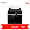Faber 60L Standing Cooker With Electric Oven FISSO 9844E/BK