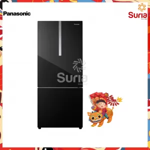 Panasonic 465L Twin Door Inverter Bottom Freezer Refrigerator NR-BX471WGKM