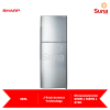 Sharp 360L J-Tech Inverter Twin Door Refrigerator SJ366MSS
