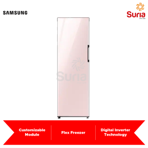 (PRE-ORDER) Samsung 323L BESPOKE 1-Door Flex Convertible Refrigerator (Glam Pink) RZ32T744532/ME
