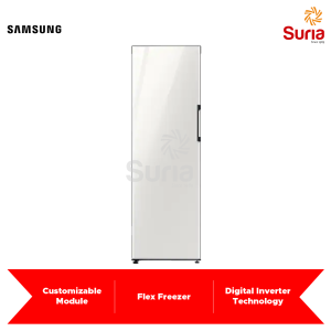 (PRE-ORDER) Samsung 323L BESPOKE 1-Door Flex Convertible Refrigerator (Glam White) RZ32T744535/ME